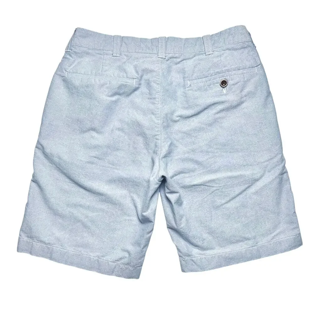 J. Crew | Men | Blue Classic Coastal Core 9 Inch Cotton Shorts | Size 28